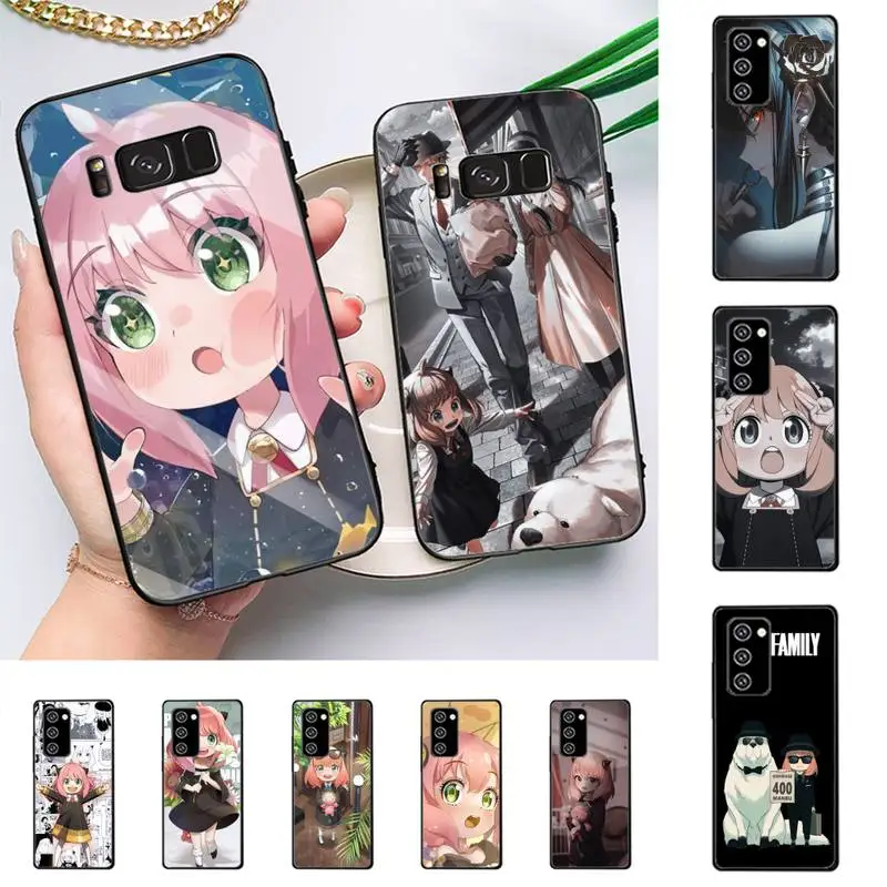 

Spy X Family Phone Case For Samsung Galaxy Note 10Pro Note20ultra note20 note10lite M30S Coque