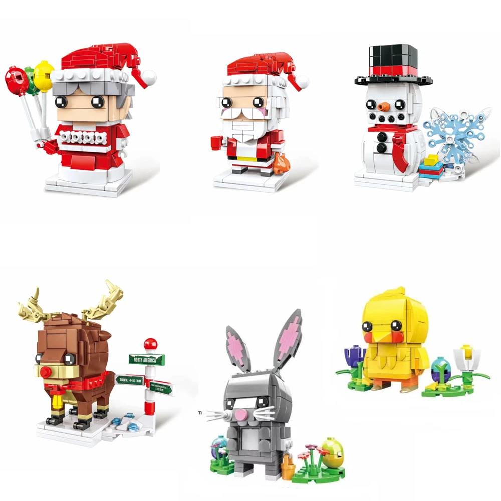 Blocks Architecture Merry Christmas Santa Claus Snowman Tree Deer Building Blocks Bricks Toy For Kids Gifts
Blocks Architecture Merry Christmas Santa Claus Snowman Tree Deer Building Blocks Bricks Toy For Kids Gifts