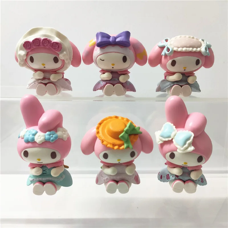 Экшн-фигурки Sanrio Kawali Kuromi Hello Kitty из аниме «Моя Мелодия», ПВХ игрушки, Коллекционные Фигурки для друзей, подарки, 6 шт.
Экшн-фигурки Sanrio Kawali Kuromi Hello Kitty из аниме «Моя Мелодия», ПВХ игрушки, Коллекционные Фигурки для друзей, подарки, 6 шт.