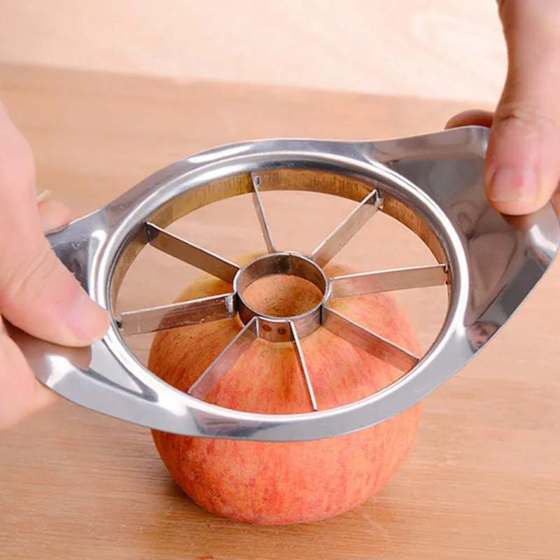 

Stainless Steel Apple Cutter Fruit Pear Divider Slicer Cutting Corer Cooking Vegetable Tools Chopper Kitchen Gadgets Accessories