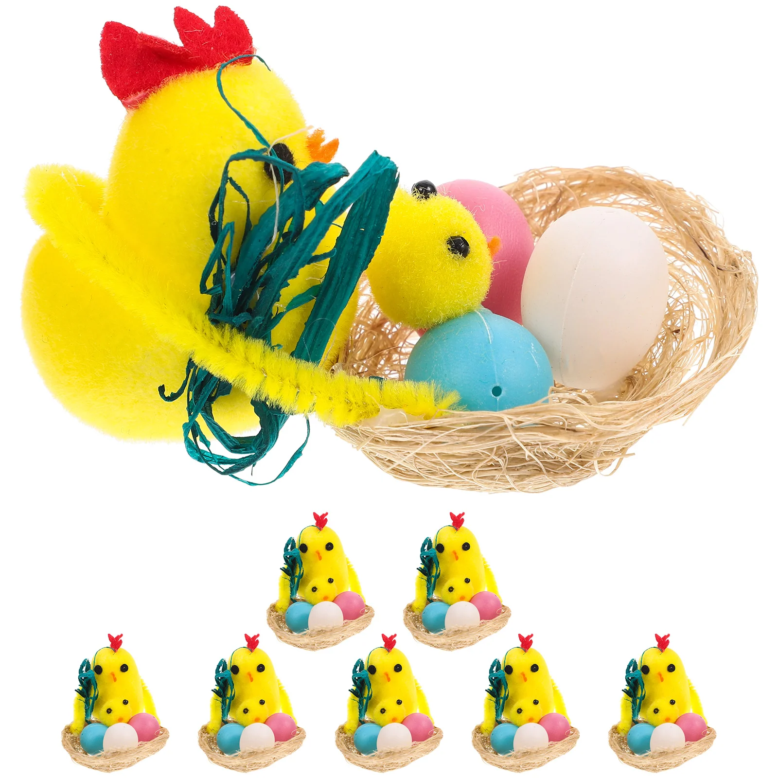 8 Pcs Desktop Chicken Ornaments Kids Plush Toys Lovely Hen Toys Chicken Toys Kids Easter Chick Hanging Animal Plush Chicken Toy
8 Pcs Desktop Chicken Ornaments Kids Plush Toys Lovely Hen Toys Chicken Toys Kids Easter Chick Hanging Animal Plush Chicken Toy