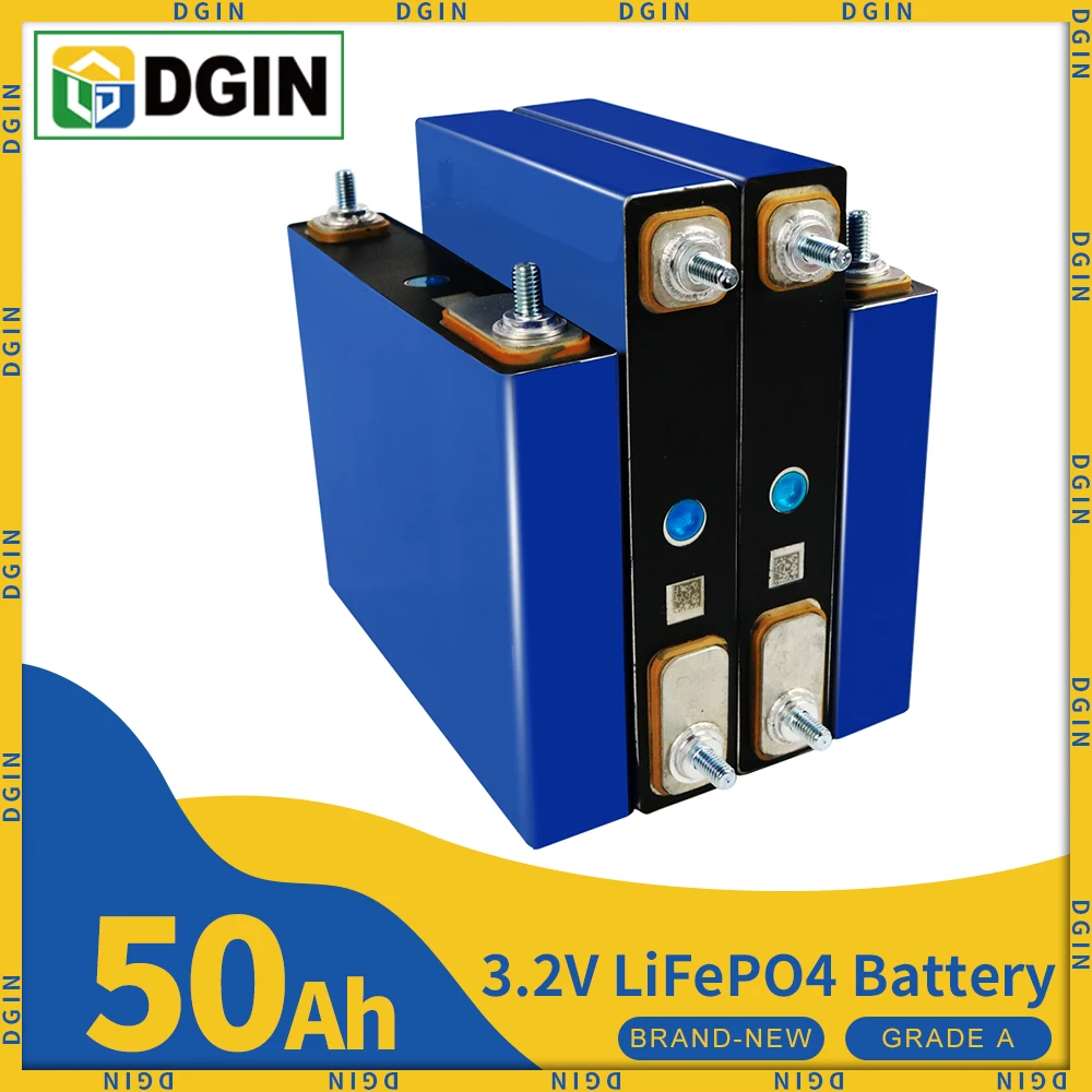 3.2V 50AH Lifepo4 4/8/16/32PCS New Brand Grade A Deep Cycles Lithium Iron Phosphate Battery DIY Cell Pack For RV EV Boats Camper
3.2V 50AH Lifepo4 4/8/16/32PCS New Brand Grade A Deep Cycles Lithium Iron Phosphate Battery DIY Cell Pack For RV EV Boats Camper