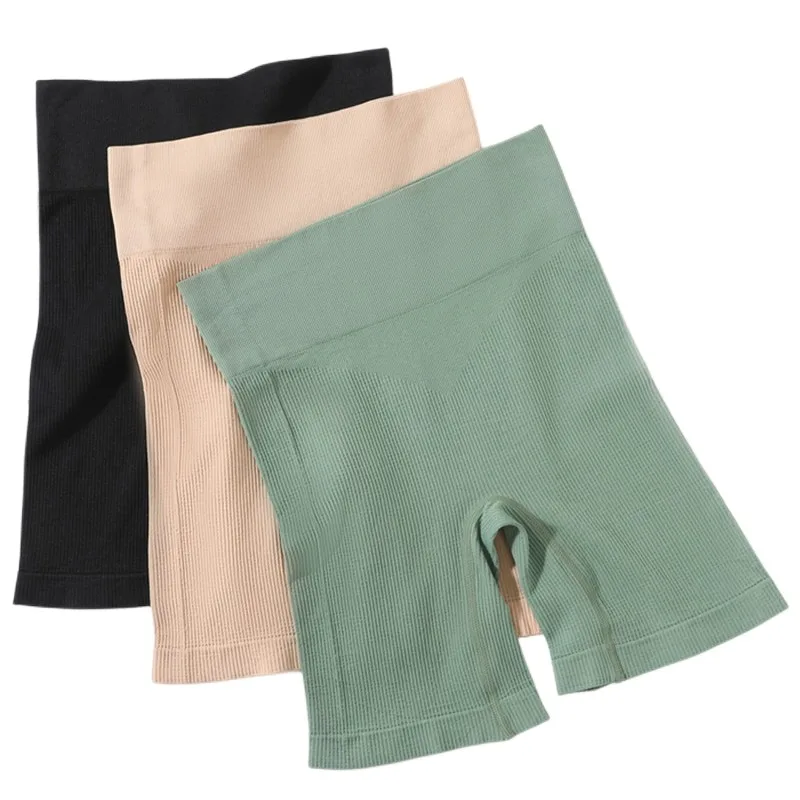 Seamless Shorts For Women Sports Safety Short Pants High Waist Panties Shorts Ribbed Hips Lift Underwear Female Underpants
Seamless Shorts For Women Sports Safety Short Pants High Waist Panties Shorts Ribbed Hips Lift Underwear Female Underpants