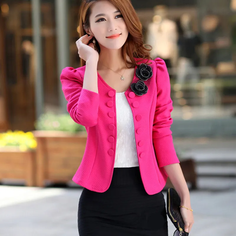 Spring Autumn Fashion Coat Women Clothing Chaqueta Mujer Outerwear Elegant Slim Jacket Woman Cardigan Short Blazers Outfits
Spring Autumn Fashion Coat Women Clothing Chaqueta Mujer Outerwear Elegant Slim Jacket Woman Cardigan Short Blazers Outfits