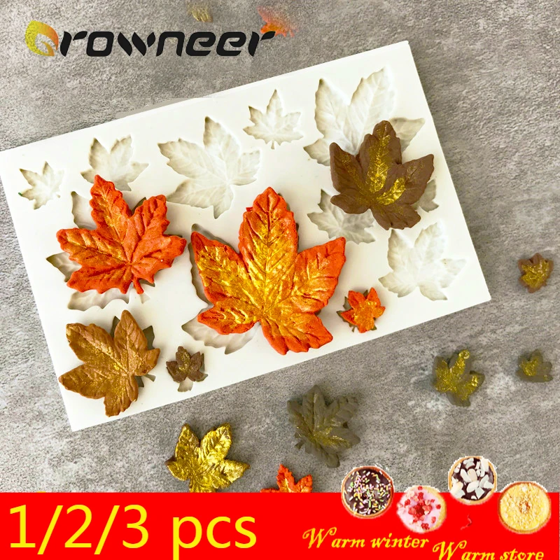 1/2/3Pcs 3D Silicone Baking Mold DIY Butterfly Maple Leaf Mould Chocolate Fondant Cake Decorating Tool Temperature Resistance
1/2/3Pcs 3D Silicone Baking Mold DIY Butterfly Maple Leaf Mould Chocolate Fondant Cake Decorating Tool Temperature Resistance
