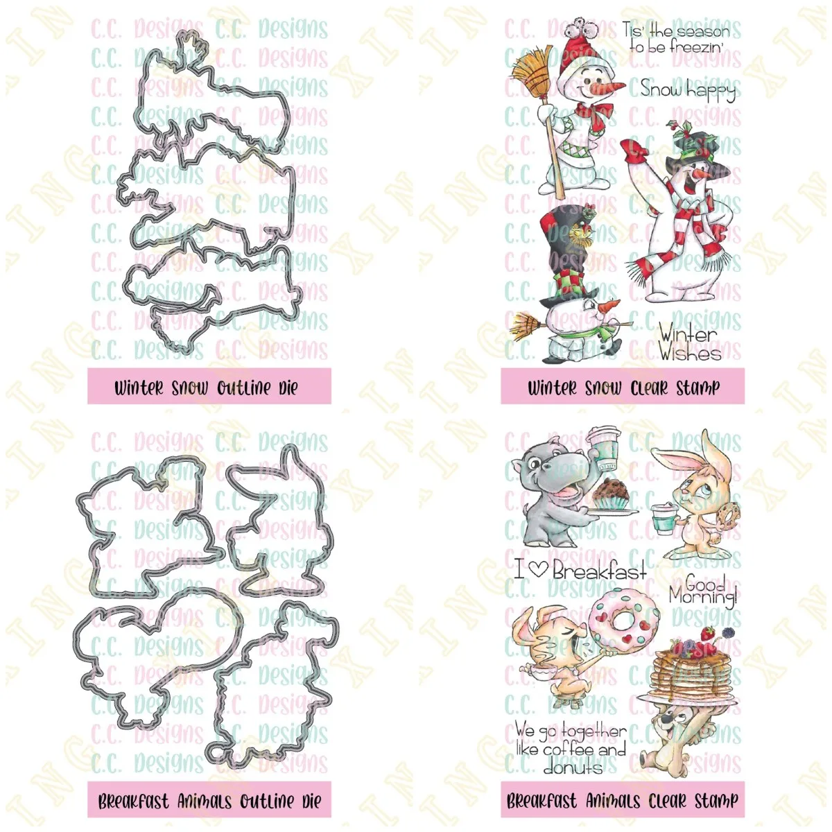 2023 New Winter Snow Breakfast Animals Metal Cutting Dies Stamps Diy Scrapbook Paper Diary Decoration Card Handmade Embossing
2023 New Winter Snow Breakfast Animals Metal Cutting Dies Stamps Diy Scrapbook Paper Diary Decoration Card Handmade Embossing