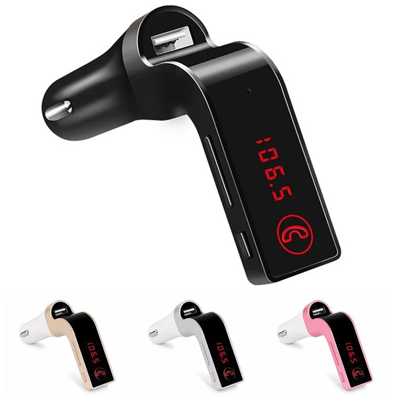 Bluetooth FM-трансмиттер высокой яркости, автомобильный комплект модулятора G7 + AUX, mp3-плеер, SD USB ЖК-дисплей, автомобильные аксессуары
Bluetooth FM-трансмиттер высокой яркости, автомобильный комплект модулятора G7 + AUX, mp3-плеер, SD USB ЖК-дисплей, автомобильные аксессуары