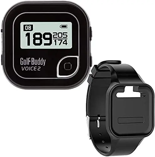 Voice 2 Talking GPS Rangefinder (Bundle), Long Lasting Battery Golf Distance Range Finder & Silicon Strap Wristband, Easy-to
Voice 2 Talking GPS Rangefinder (Bundle), Long Lasting Battery Golf Distance Range Finder & Silicon Strap Wristband, Easy-to