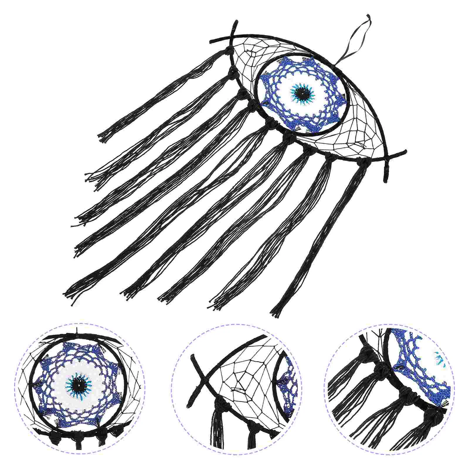 Dream Catcher Ornament Chic Fantastic Evil Eye Dream Catcher Tassels Dream Catcher for Room Gift Cafe
Dream Catcher Ornament Chic Fantastic Evil Eye Dream Catcher Tassels Dream Catcher for Room Gift Cafe