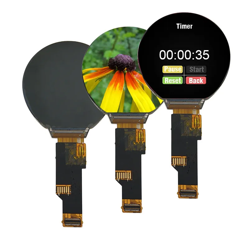 Круглый ЖК-дисплей TFT 1,28 дюйма, ЖК-модуль TFT 1,28 дюйма 240*240, Бесплатный угол обзора, емкостный сенсорный ЖК-дисплей SPI
Круглый ЖК-дисплей TFT 1,28 дюйма, ЖК-модуль TFT 1,28 дюйма 240*240, Бесплатный угол обзора, емкостный сенсорный ЖК-дисплей SPI