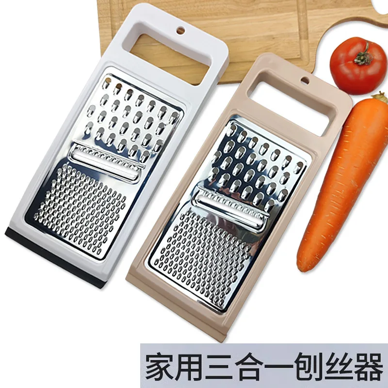 Stainless steel grater multifunctional grater household melon grater kitchen peeler planer planer small tools 
Stainless steel grater multifunctional grater household melon grater kitchen peeler planer planer small tools