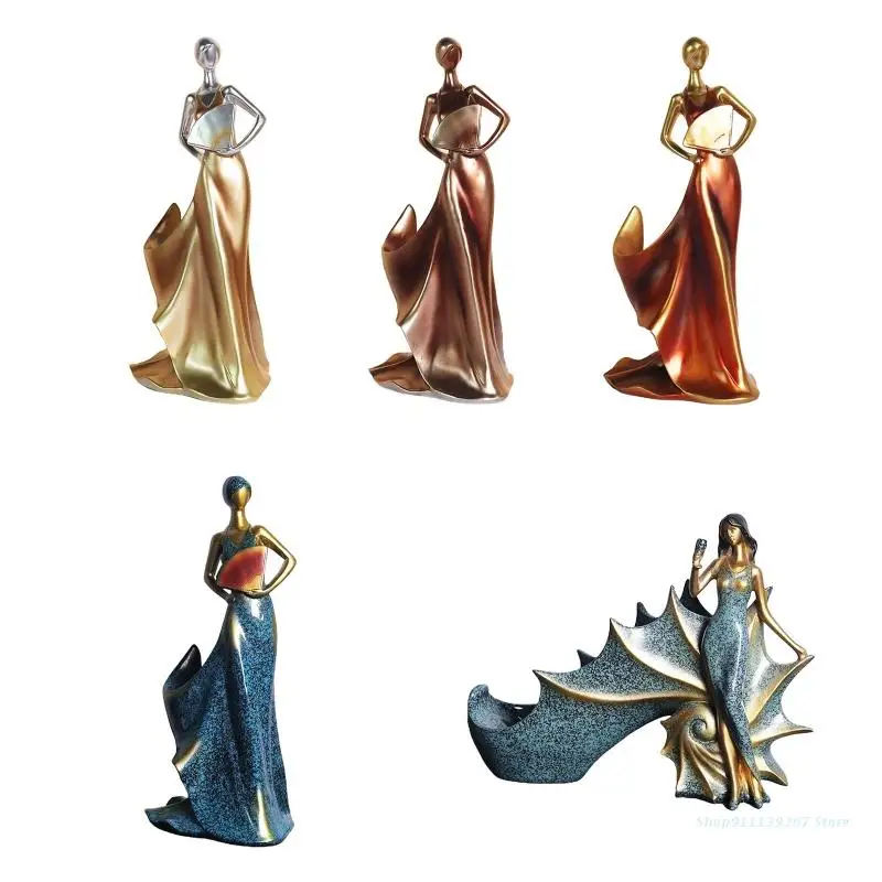 C5AD Nordic Wine Rack Fan Beauty Statue Resin Figurine Champagne Bottle Holder Decor
C5AD Nordic Wine Rack Fan Beauty Statue Resin Figurine Champagne Bottle Holder Decor