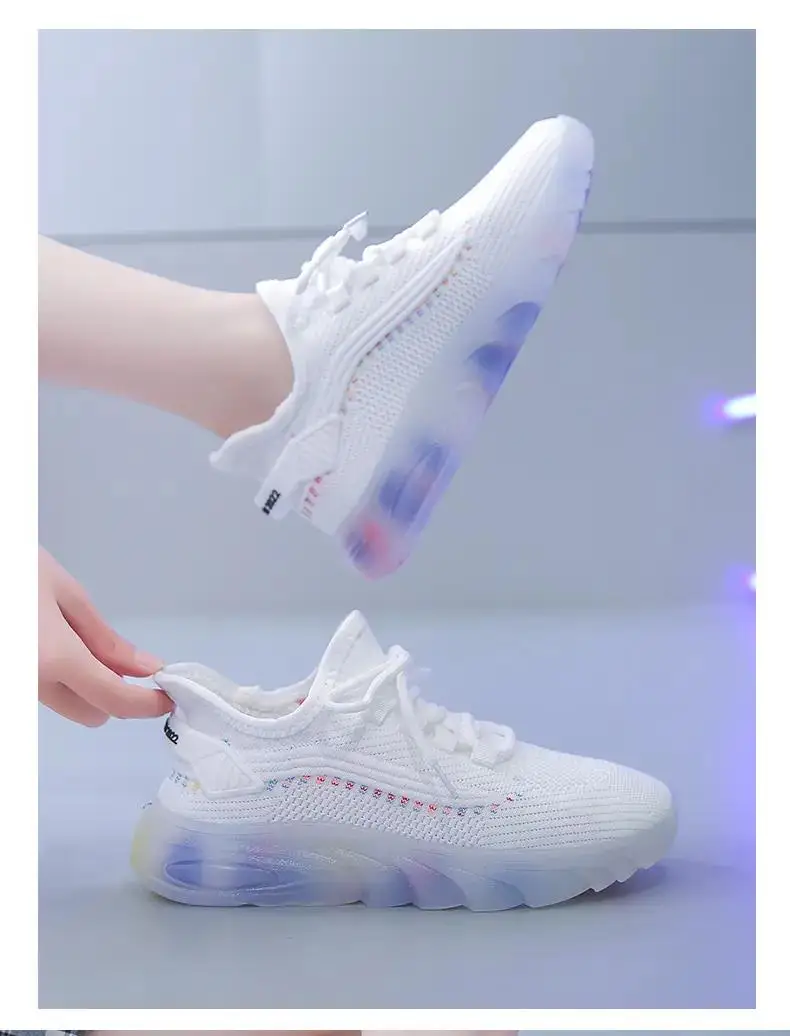 Женская демисезонная спортивная обувь Fly Weave на мягкой нескользящей подошве, дышащая обувь для бега с воздушной подушкой
Женская демисезонная спортивная обувь Fly Weave на мягкой нескользящей подошве, дышащая обувь для бега с воздушной подушкой