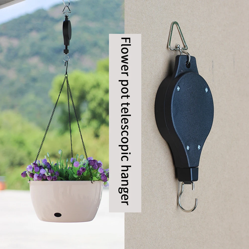 Retractable Plant Pulley Hanger With Gold Metal Ceiling Plant Hooks Heavy Duty Hanging For Garden Baskets Pots And Birds Feeder
Retractable Plant Pulley Hanger With Gold Metal Ceiling Plant Hooks Heavy Duty Hanging For Garden Baskets Pots And Birds Feeder