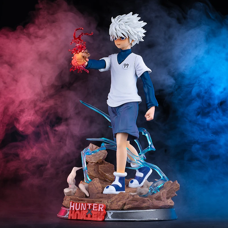 28CM Hunter X Hunter Killua Zoldyck Gon Freecss PVC Action Figure Anime Collectible Model Toys Gift
28CM Hunter X Hunter Killua Zoldyck Gon Freecss PVC Action Figure Anime Collectible Model Toys Gift