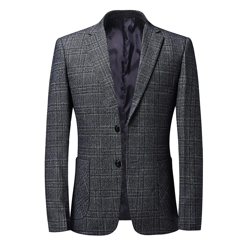 High-quality Blazer Men's British Style Simple Business Casual High-end Elegant Fashion Gentleman Suit Jacket Professional Wear
High-quality Blazer Men's British Style Simple Business Casual High-end Elegant Fashion Gentleman Suit Jacket Professional Wear