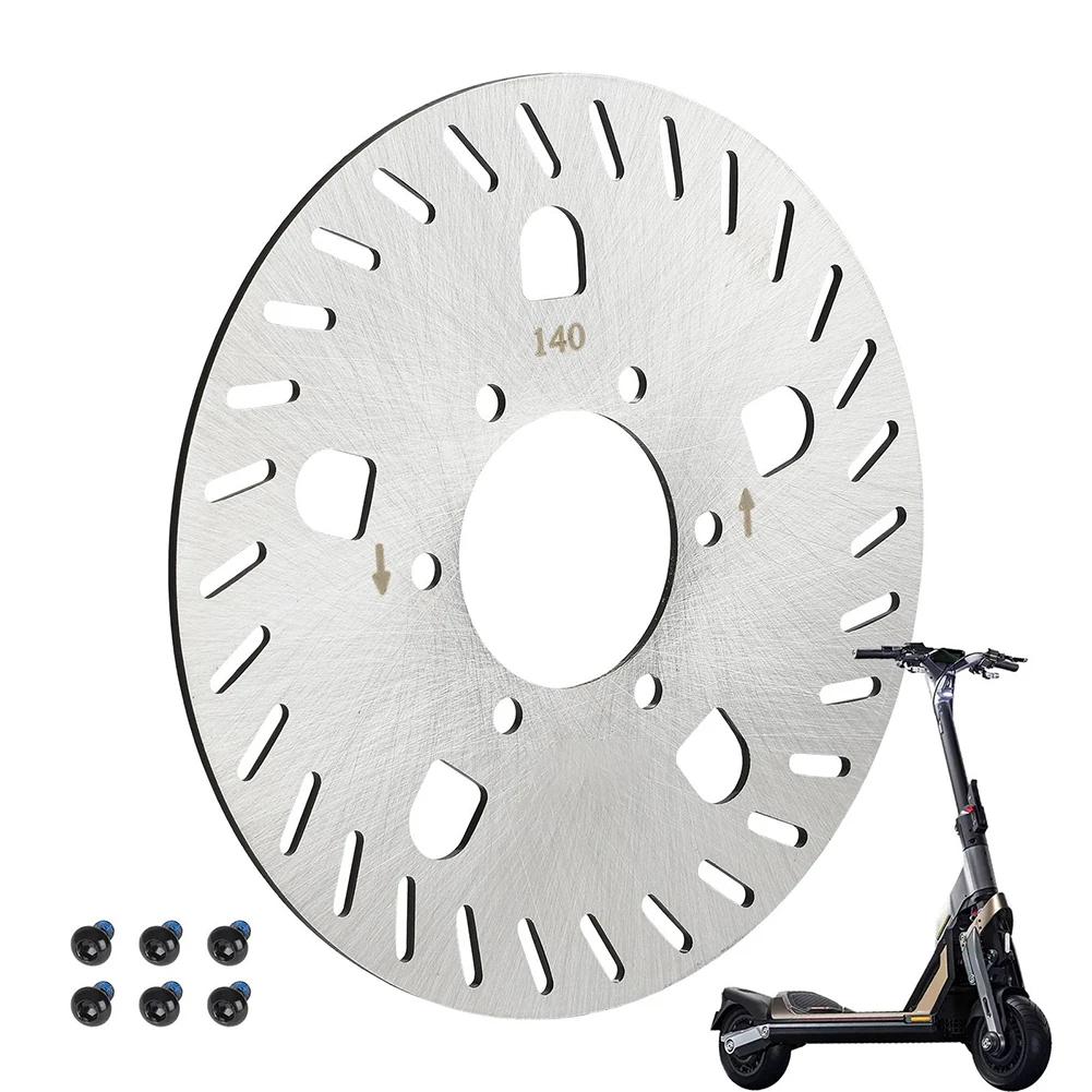 140MM Brake Disc For GT1/GT2 Electric Scooter Series Brake Disc Accessories Six Hole Disc Brake With Screws Skateboard Parts
140MM Brake Disc For GT1/GT2 Electric Scooter Series Brake Disc Accessories Six Hole Disc Brake With Screws Skateboard Parts