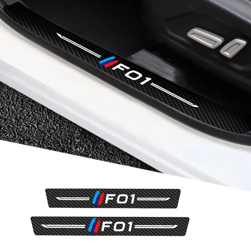 4Pcs Car Door Threshold Strip Sticker For BMW 7 Series F01 Logo Carbon Fiber Anti Scratch Tape Waterproof Decal Auto Accessories
4Pcs Car Door Threshold Strip Sticker For BMW 7 Series F01 Logo Carbon Fiber Anti Scratch Tape Waterproof Decal Auto Accessories