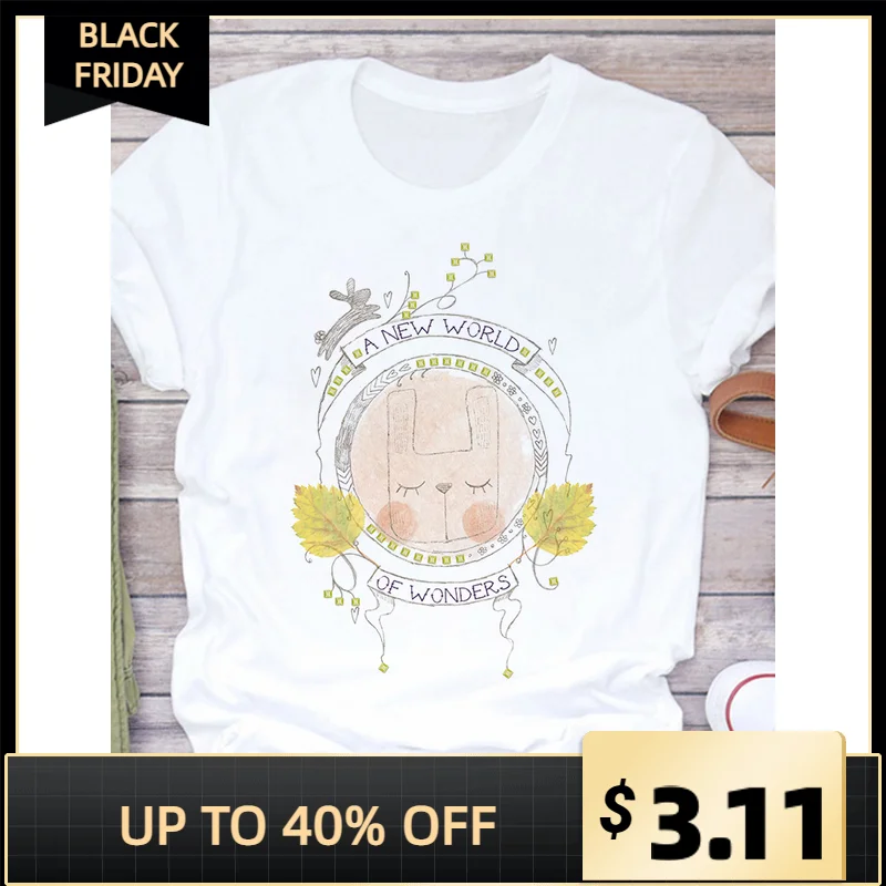 Printed A New World T-shirt Graphic T Cartoon Short Sleeves Lovely Girls Tshirt Women T-shirts For Woman 2022 O-neck Tops Summer
Printed A New World T-shirt Graphic T Cartoon Short Sleeves Lovely Girls Tshirt Women T-shirts For Woman 2022 O-neck Tops Summer