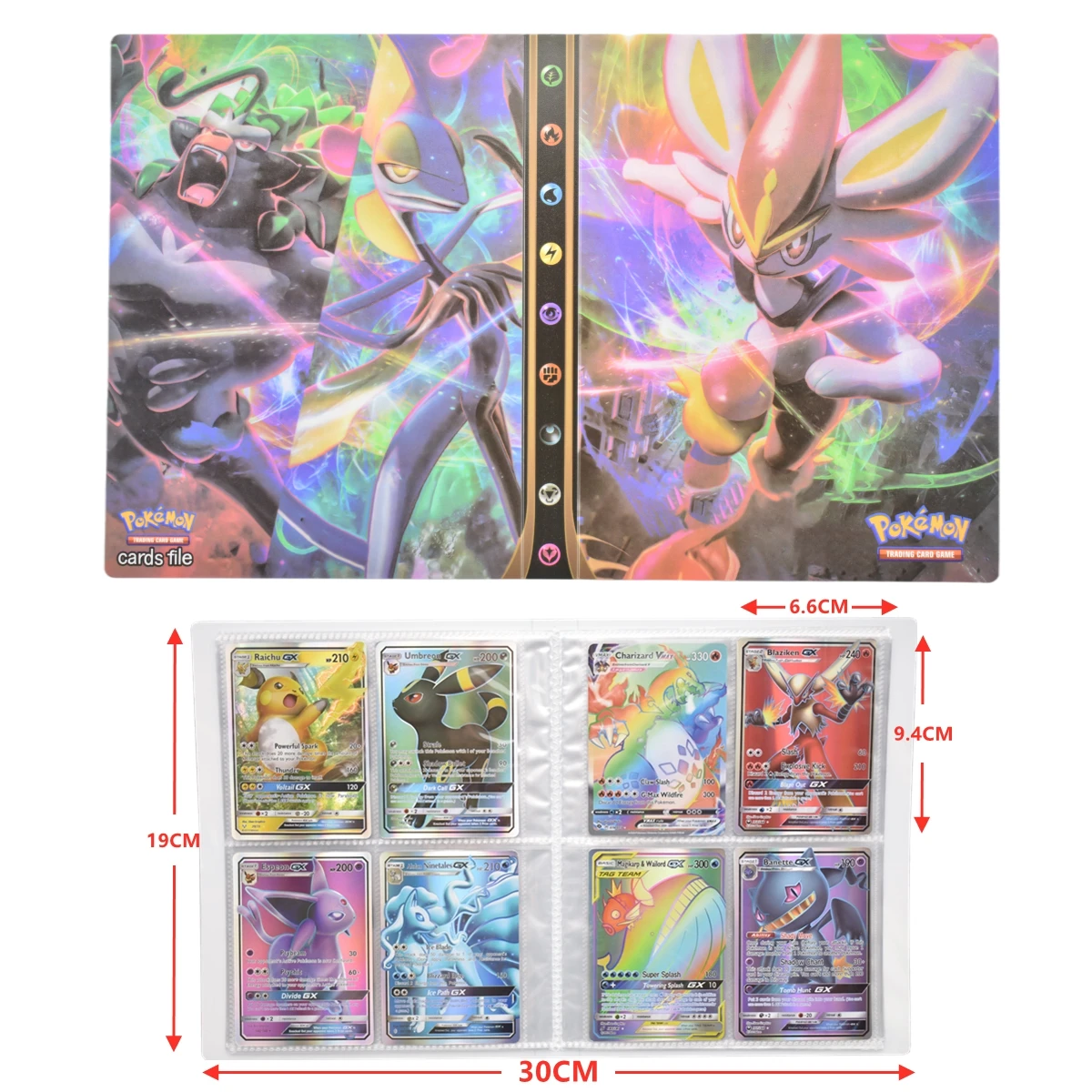 new 240 Piece Album Toy Collection Pokemon Cards Album Book GX EX VMAX Top Loading List Toys Kids Birthday Gifts KA
new 240 Piece Album Toy Collection Pokemon Cards Album Book GX EX VMAX Top Loading List Toys Kids Birthday Gifts KA
