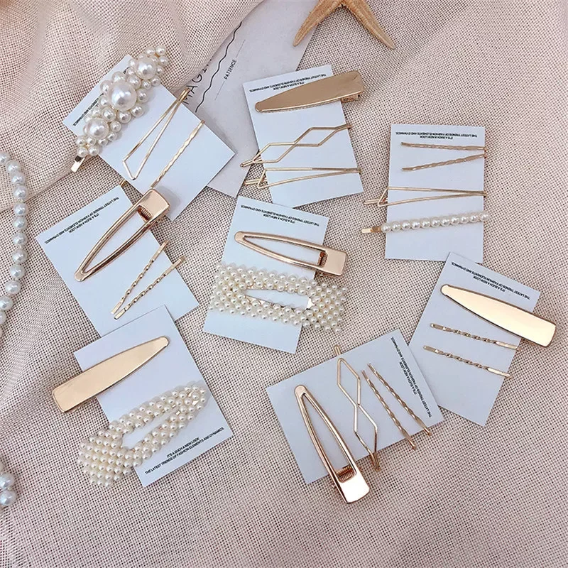 New in 3pcs / set Metal Hair Clips Women pearl Hairpin Girls Hairpins Pin Baby Hairpin Hair Accessories Drop ship New Arrivals
New in 3pcs / set Metal Hair Clips Women pearl Hairpin Girls Hairpins Pin Baby Hairpin Hair Accessories Drop ship New Arrivals