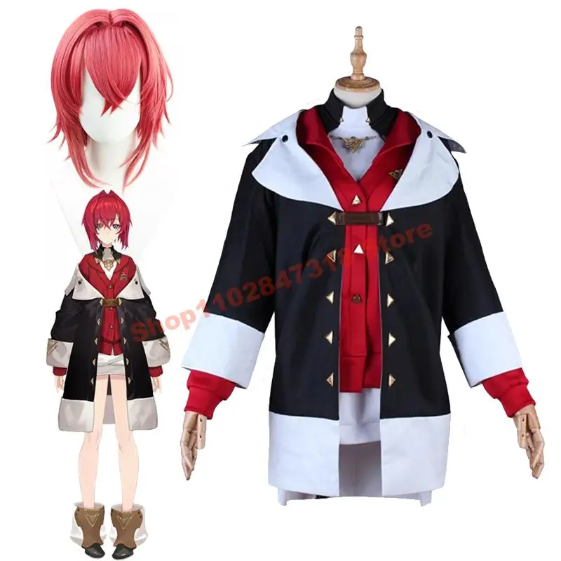 Nijisanji Ange Katrina Cosplay Costume Vtuber Wig Headwear Virtual Youtuber Anime Clothing Women's Everyday Wear
Nijisanji Ange Katrina Cosplay Costume Vtuber Wig Headwear Virtual Youtuber Anime Clothing Women's Everyday Wear