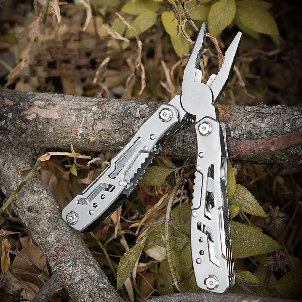 13 in 1 Multifunctional Camping Gears Kit Portable Folding Pliers High Quality Stainless Steel Screwdriver
13 in 1 Multifunctional Camping Gears Kit Portable Folding Pliers High Quality Stainless Steel Screwdriver