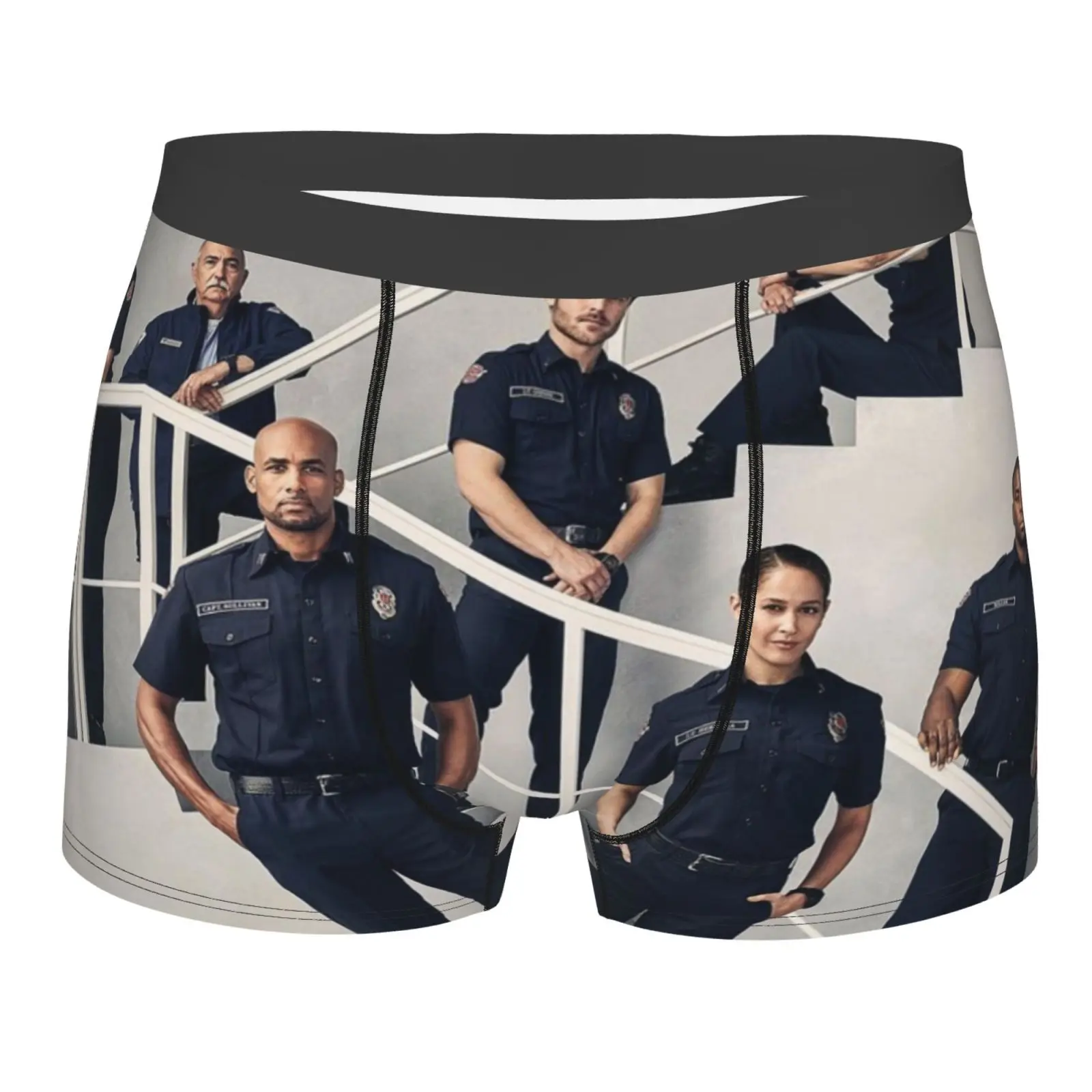 Station 19 2298 Men's Panties Boxer Shorts Men Girls Polyester Men Underpants Woman Print Men Long With Pocket Mens With Pouch
Station 19 2298 Men's Panties Boxer Shorts Men Girls Polyester Men Underpants Woman Print Men Long With Pocket Mens With Pouch