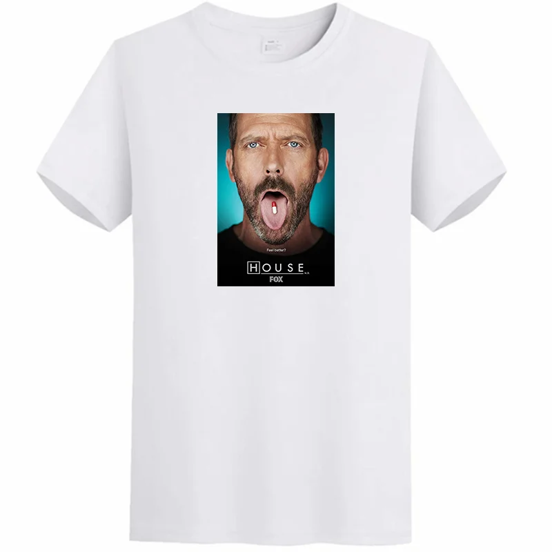 Dr.House Everybody Lies Feel Better Tv Series Present Short Sleeve Mens Oversized Tops Tee shirts Graphic t shirts Men clothing
Dr.House Everybody Lies Feel Better Tv Series Present Short Sleeve Mens Oversized Tops Tee shirts Graphic t shirts Men clothing