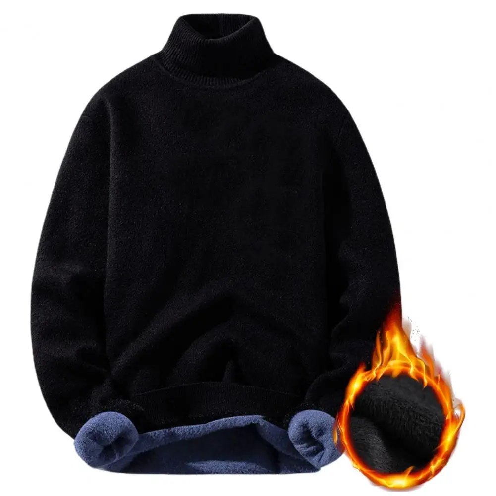 Trendy Sweater Turtleneck Neck Protection Long Sleeves Spring Sweater Elastic Spring Sweater Male Clothes
Trendy Sweater Turtleneck Neck Protection Long Sleeves Spring Sweater Elastic Spring Sweater Male Clothes