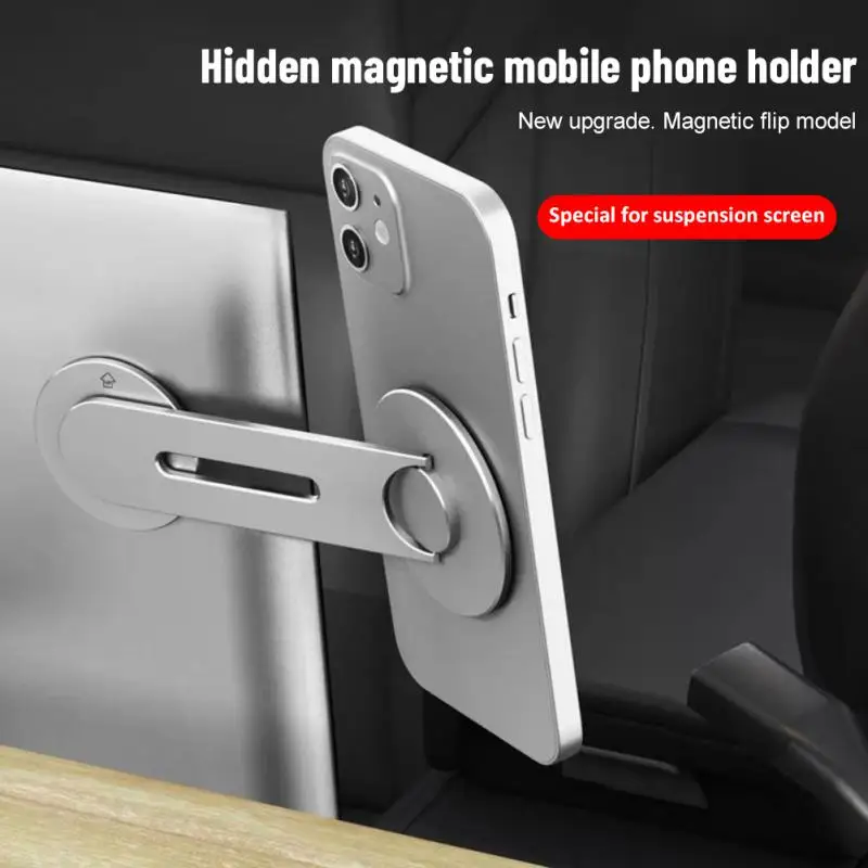 

Magnetic Laptop Phone Holder Adjustable Continuity Camera Mount for for iOS 16 & MacBook macOS 13 Ventura