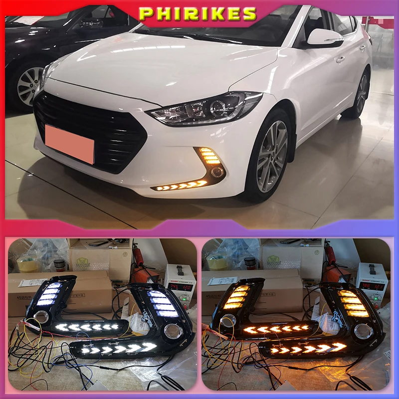 2 шт. для Hyundai Elantra 2016 2017 2018 светодиодный Автомобильные дневные ходовые огни Дневные огни водонепроницаемые сигнальные лампы s 
2 шт. для Hyundai Elantra 2016 2017 2018 светодиодный Автомобильные дневные ходовые огни Дневные огни водонепроницаемые сигнальные лампы s