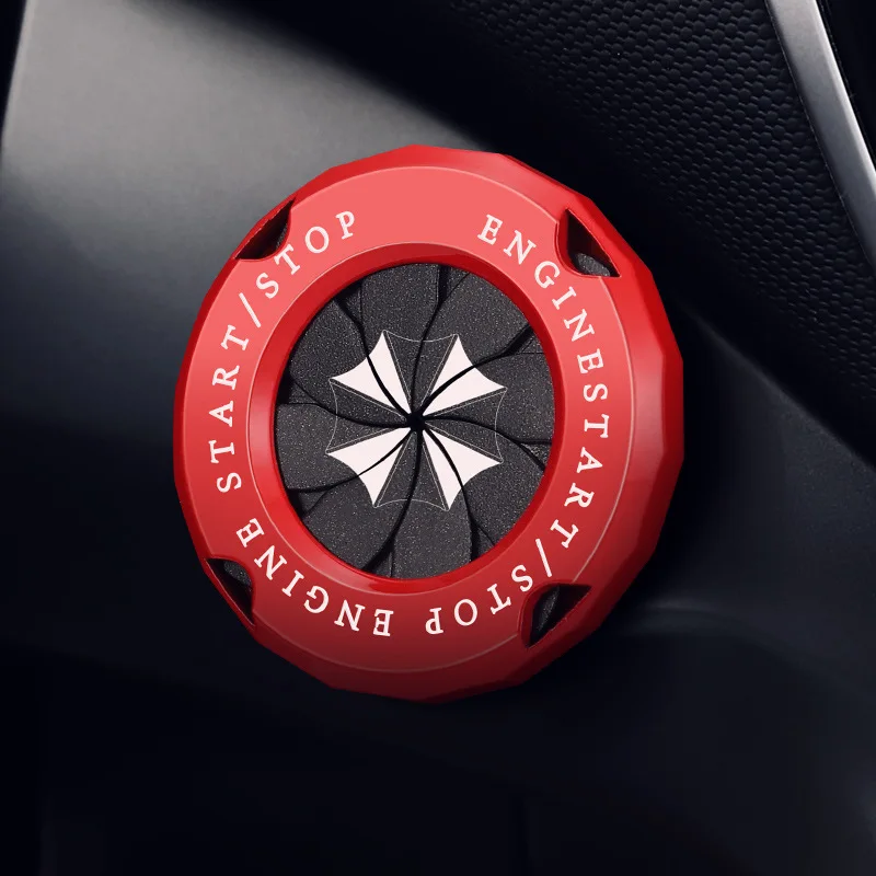 Car Interior Decoration Sticker Umbrella Engine Ignition Start Switch Rotate Cover Onekey Stop Button Decal Auto Accessories
Car Interior Decoration Sticker Umbrella Engine Ignition Start Switch Rotate Cover Onekey Stop Button Decal Auto Accessories