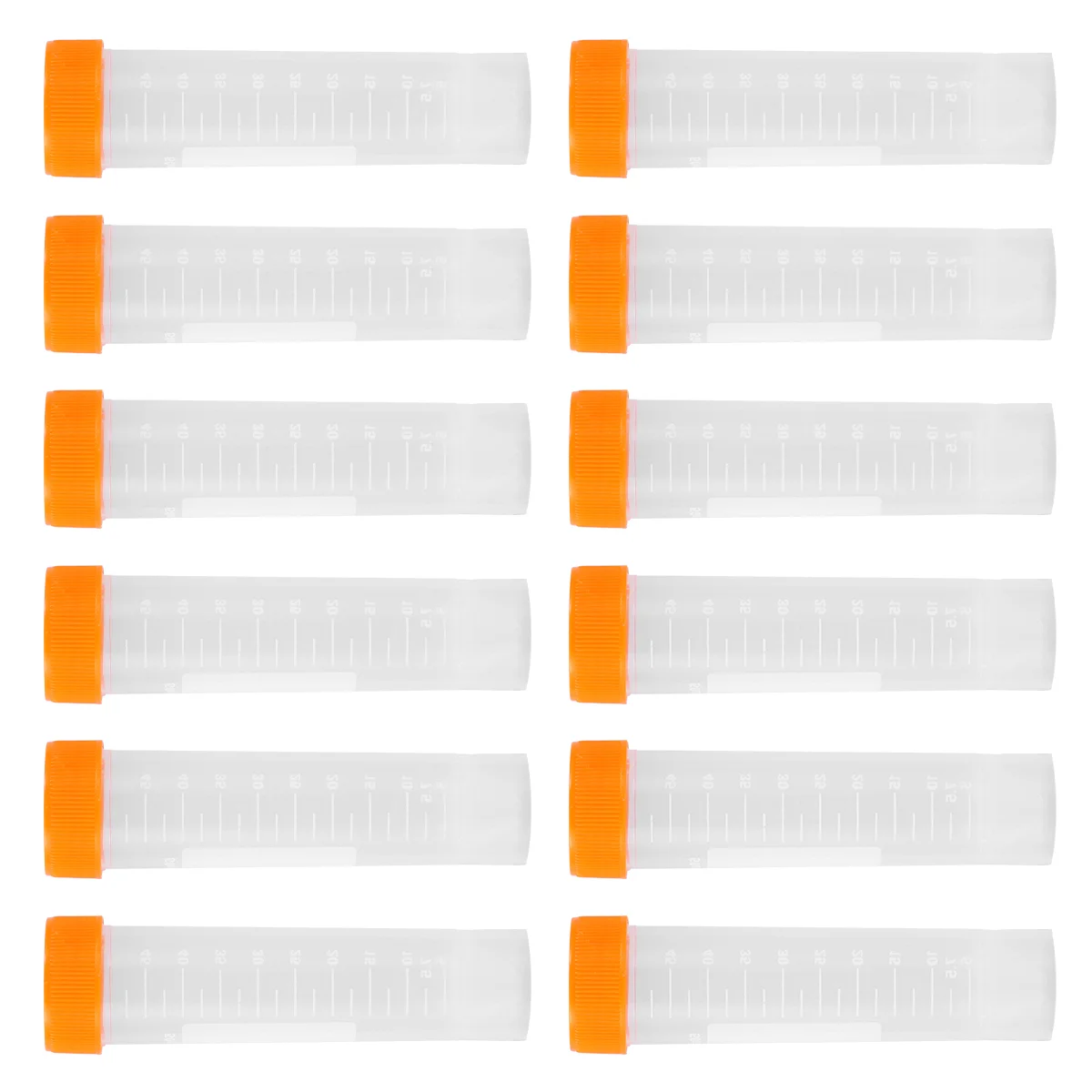 50pcs 50ml Screw Port Centrifuge Tube Flat Bottom Centrifuge Tube Vertical Centrifuge Tube (Orange, 50pcs/Pack)
50pcs 50ml Screw Port Centrifuge Tube Flat Bottom Centrifuge Tube Vertical Centrifuge Tube (Orange, 50pcs/Pack)