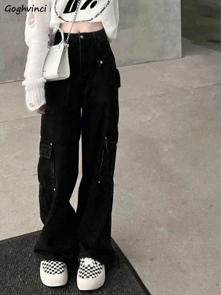 Wide Leg Jeans Women Streetwear Baggy Y2k Clothes Autumn High Waist Black Tender Harajuku Джинсы Женские Mopping Casual Vintage
Wide Leg Jeans Women Streetwear Baggy Y2k Clothes Autumn High Waist Black Tender Harajuku Джинсы Женские Mopping Casual Vintage