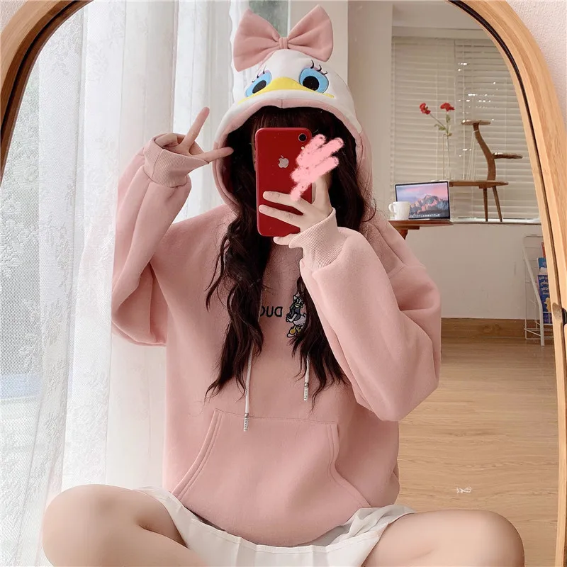 Embroidery Fashion Plush Vintage Autumn Women Sweatshirts Kawaii Duck Cartoon Jumper Clothes Aesthetic Long Sleeve Pullover Tops
Embroidery Fashion Plush Vintage Autumn Women Sweatshirts Kawaii Duck Cartoon Jumper Clothes Aesthetic Long Sleeve Pullover Tops