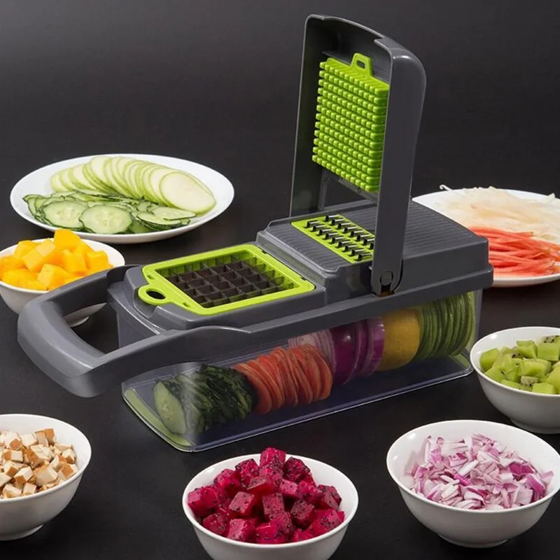 Slicer 7 in 1 Vegetable Slicer Fruit Cutter Potato Peeler Grater Multifunctional 7 In 1 Fruit Cutter Potato Peeler Grater Slicer
Slicer 7 in 1 Vegetable Slicer Fruit Cutter Potato Peeler Grater Multifunctional 7 In 1 Fruit Cutter Potato Peeler Grater Slicer