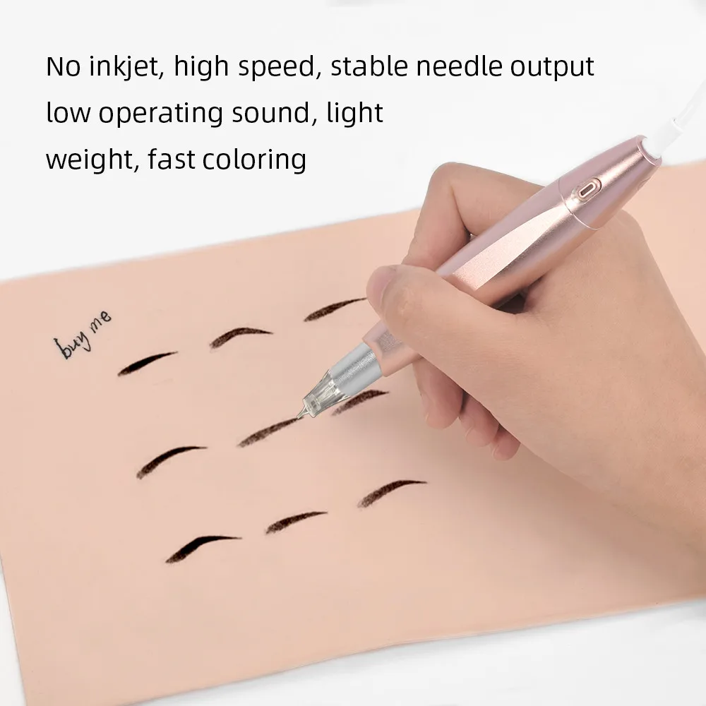 Rose Gold Professional Wireless Permanent Makeup Machine Pen Beauty Eyebrow Tattoo Machine Beauty Health
Rose Gold Professional Wireless Permanent Makeup Machine Pen Beauty Eyebrow Tattoo Machine Beauty Health