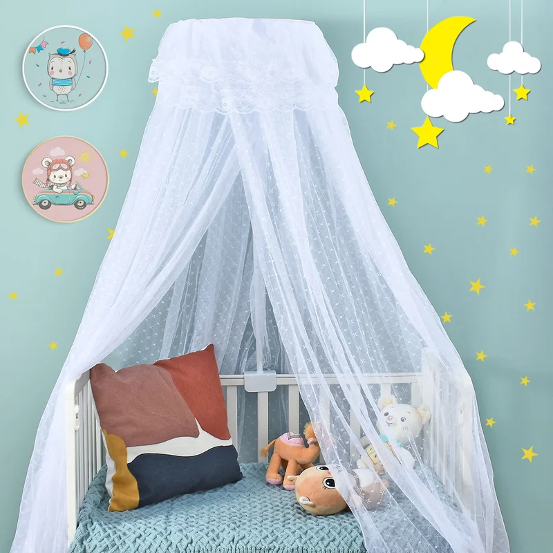 Summer Mosquito Net for Baby Kids Anti-insect Mosquito Netting Breathable Baby Crib Net Elegant Baby Canopy Bed Curtains
Summer Mosquito Net for Baby Kids Anti-insect Mosquito Netting Breathable Baby Crib Net Elegant Baby Canopy Bed Curtains