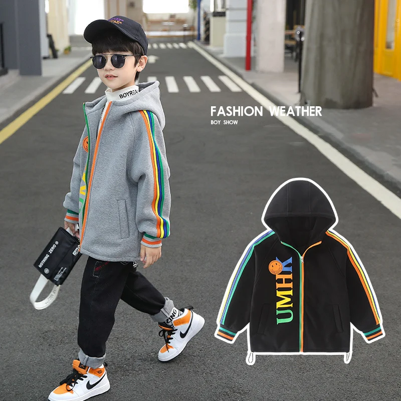 Boys Coat Jacket Outwear Tops Cotton 2022 Stripe Thicken Plus Velvet Winter Autumn Plus Size Overcoat Children's Clothes
Boys Coat Jacket Outwear Tops Cotton 2022 Stripe Thicken Plus Velvet Winter Autumn Plus Size Overcoat Children's Clothes