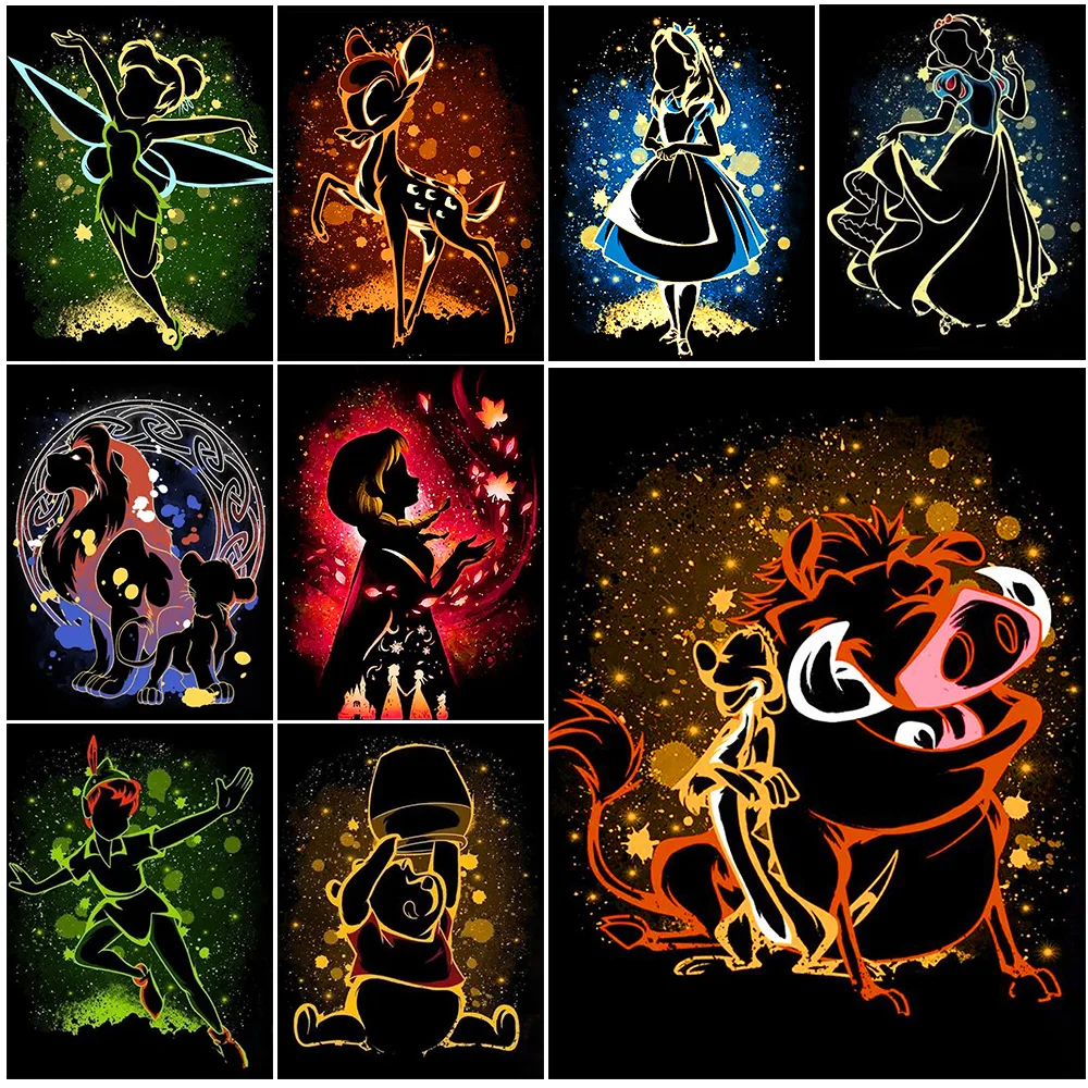 Disney 5d Adult Diamond Drawing Cartoon Silhouette Hand-painted DIY Rhinestone Full Circle Square Home Set Mosaic Decoration
Disney 5d Adult Diamond Drawing Cartoon Silhouette Hand-painted DIY Rhinestone Full Circle Square Home Set Mosaic Decoration