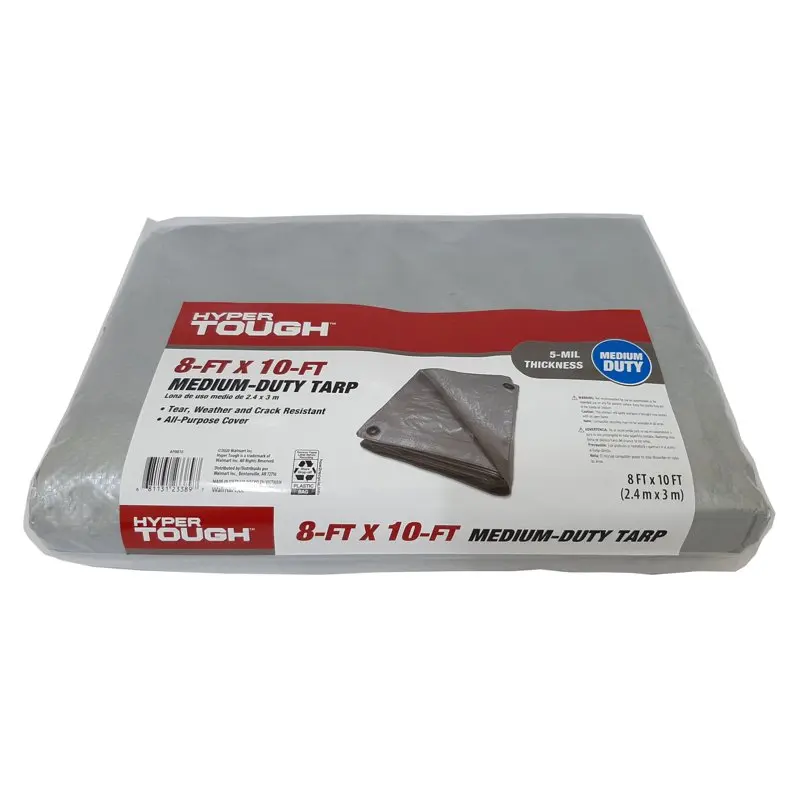 Weather Resistant Medium Duty 8 x 10' Polyethylene Tarp Tent Accessories For Camping Hiking Fishing Travel Easy Set Up Quick Ope
Weather Resistant Medium Duty 8 x 10' Polyethylene Tarp Tent Accessories For Camping Hiking Fishing Travel Easy Set Up Quick Ope