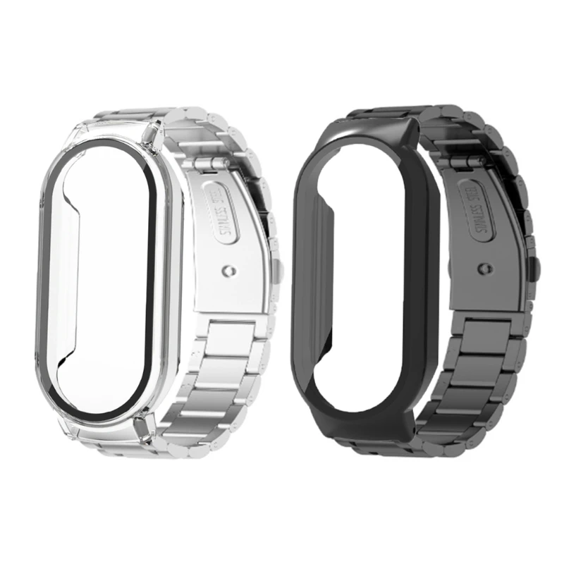Protective Cover Shell with Tempered Film & Band Strap Compatible For miband 7/7NFC Smartband Accessories Replacement
Protective Cover Shell with Tempered Film & Band Strap Compatible For miband 7/7NFC Smartband Accessories Replacement