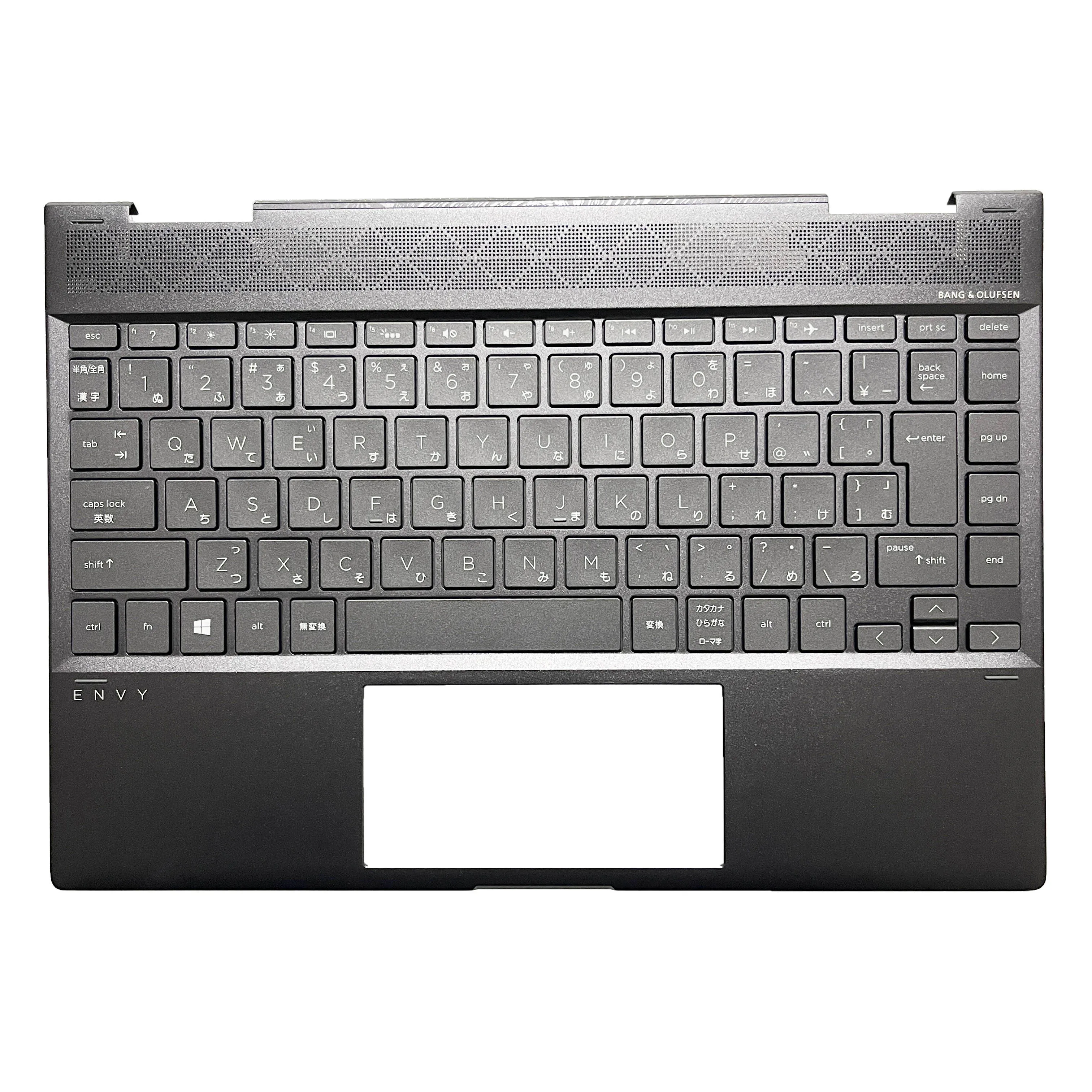 

Новая Оригинальная клавиатура JP для ноутбука HP ENVY X360 13-AG TPN-W133 JP, подставка для рук, верхняя крышка, замена верхней подсветки 609939-001