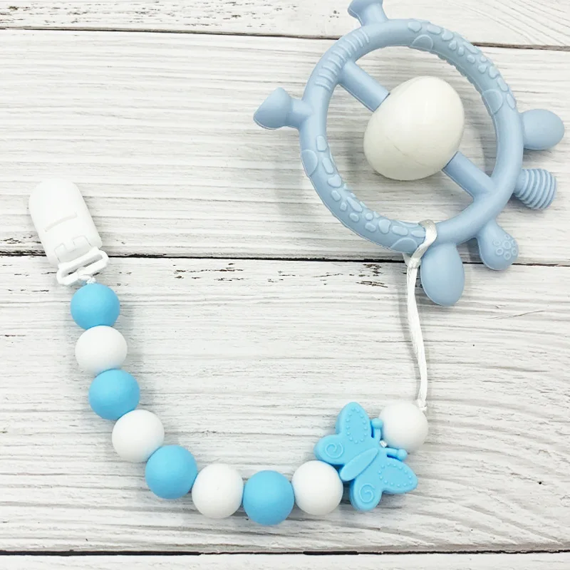 Baby Comfort Silicone Bead Pacifier Chain Pacifier Clip Toy Anti Drop Chain Newborn Feeding Accessories Baby Silicone Teethers 
Baby Comfort Silicone Bead Pacifier Chain Pacifier Clip Toy Anti Drop Chain Newborn Feeding Accessories Baby Silicone Teethers