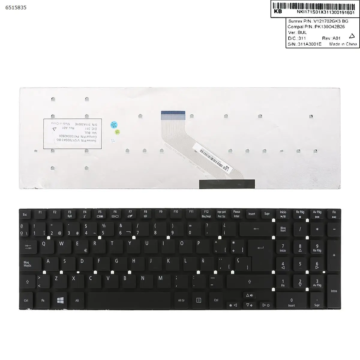 SP Клавиатура для ноутбука ACER Aspire 5755G 5830T 5830G 5830TG 5755 Q5WV1 VA70 Z5WE1 Z5WE3 V5WE2
SP Клавиатура для ноутбука ACER Aspire 5755G 5830T 5830G 5830TG 5755 Q5WV1 VA70 Z5WE1 Z5WE3 V5WE2