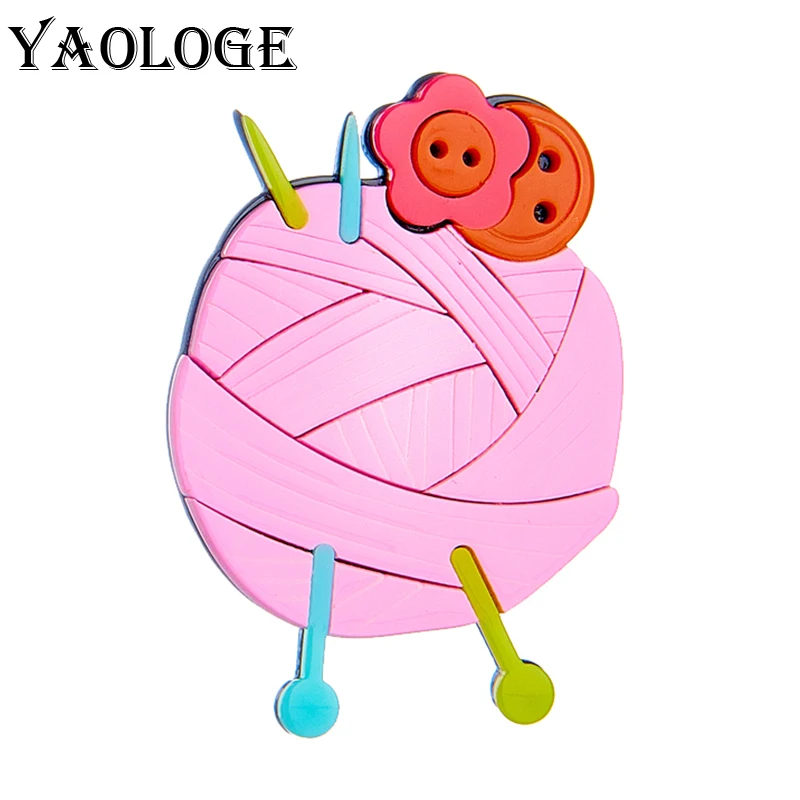 YAOLOGE Acrylic Women Brooch Cartoon Pink Yarn Ball Brooches For Unisex Party Office Badges Pin Jewelry Gifts Accessories
YAOLOGE Acrylic Women Brooch Cartoon Pink Yarn Ball Brooches For Unisex Party Office Badges Pin Jewelry Gifts Accessories