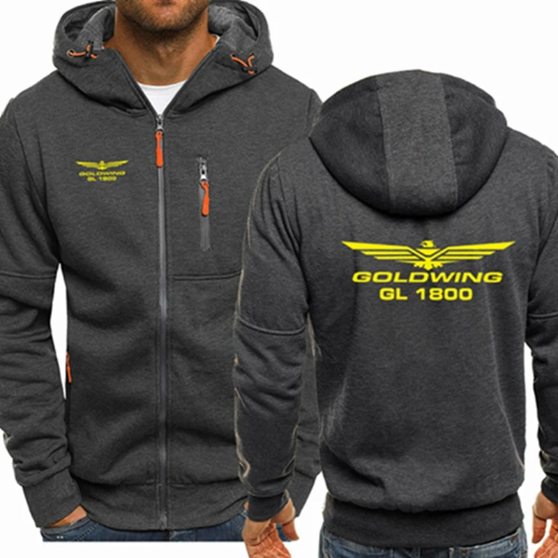 2022 Spring Autumn Sweatshirt Men GOLDWING GL 1800 Logo Jacket Streetwear Zipper Hoodies Hip Hop Harajuku Male Tracksuit
2022 Spring Autumn Sweatshirt Men GOLDWING GL 1800 Logo Jacket Streetwear Zipper Hoodies Hip Hop Harajuku Male Tracksuit