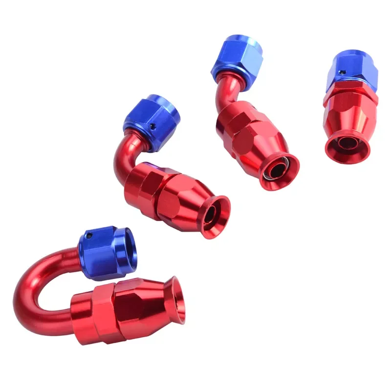 AN6 AN Oil Cooler Fitting Adapter Aluminum Straight/45/90/180 Degree Oil Fuel Swivel Reusable Hoes End Fit PTFE Oil Hose
AN6 AN Oil Cooler Fitting Adapter Aluminum Straight/45/90/180 Degree Oil Fuel Swivel Reusable Hoes End Fit PTFE Oil Hose