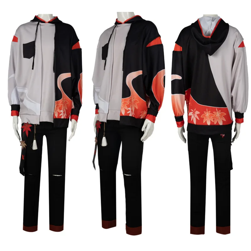 Game Genshin Impact Kaedehara Kazuha Adult Hoodie Cosplay Costume Sweatshirts Pullover Sweatshirts Casual Jacket Coat
Game Genshin Impact Kaedehara Kazuha Adult Hoodie Cosplay Costume Sweatshirts Pullover Sweatshirts Casual Jacket Coat